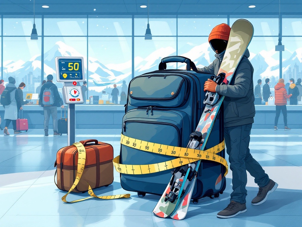 Skis and Snowboard Bag for Air Travel: Rules and Regulations